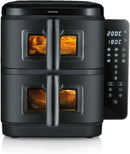S-Fry Duo Stack Air Fryer - 11L 2800W Outlet S-Fry Duo Stack Air Fryer - 11L 2800W S-Fry Duo Stack Air Fryer - 11L 2800W SEVERIN