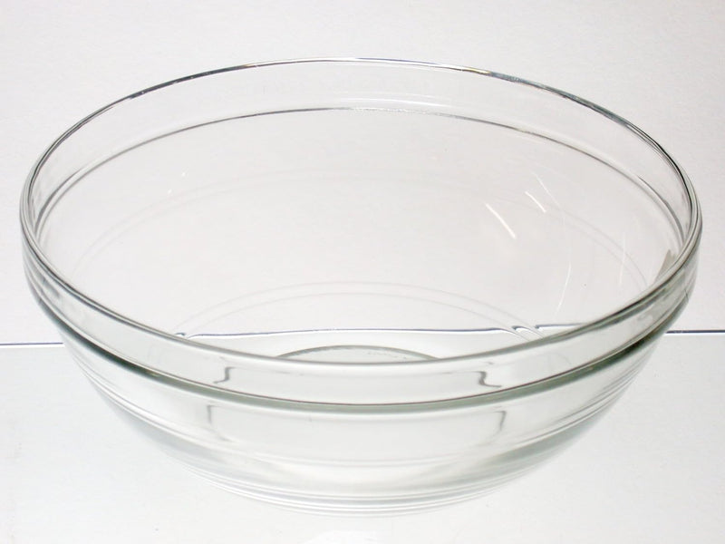 Lily Clear Glass Salad Bowl 26 cm Bowls Lily Clear Glass Salad Bowl 26 cm Lily Clear Glass Salad Bowl 26 cm Duralex