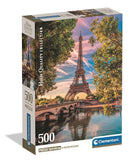 PZL 500 HQC Along The Seine Compact Box adults puzzle PZL 500 HQC Along The Seine Compact Box PZL 500 HQC Along The Seine Compact Box CLEMENTONI