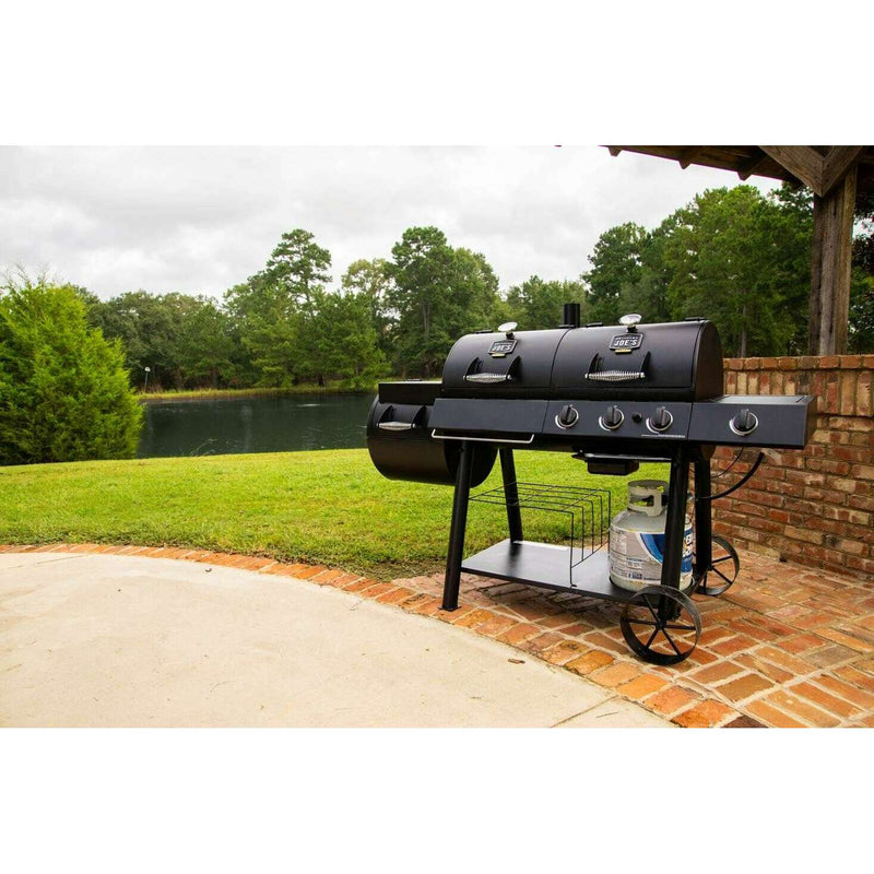 Oklahoma Joe's Gas And Charcoal Grill Combo With Smoker