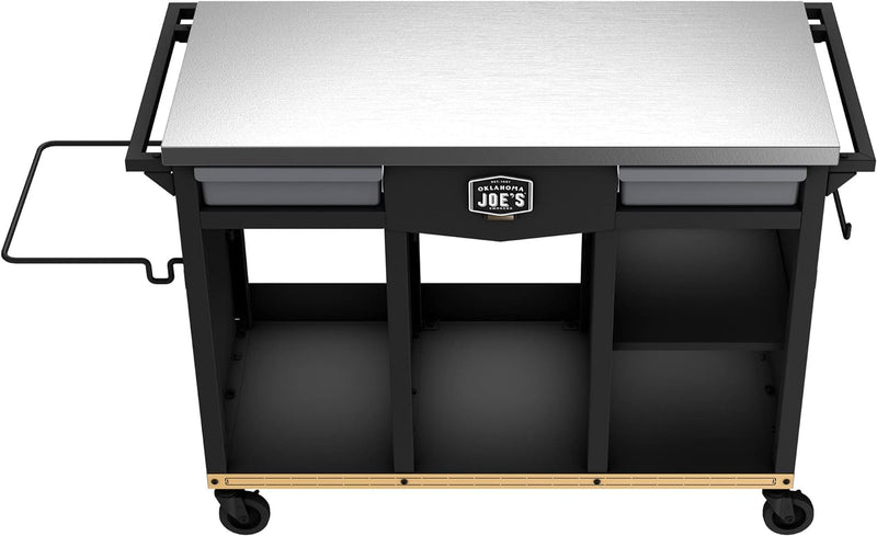 Oklahoma Joe’s® Workstation Dlx Prep & Storage Cart Outdoor Barbque Oklahoma Joe’s® Workstation Dlx Prep & Storage Cart Oklahoma Joe’s® Workstation Dlx Prep & Storage Cart CharBroil