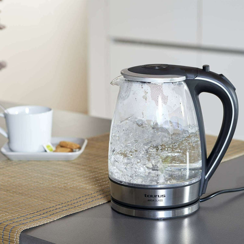 Aroa Glass Kettle, Stainless Steel Water Kettle Aroa Glass Kettle, Stainless Steel Aroa Glass Kettle, Stainless Steel Taurus