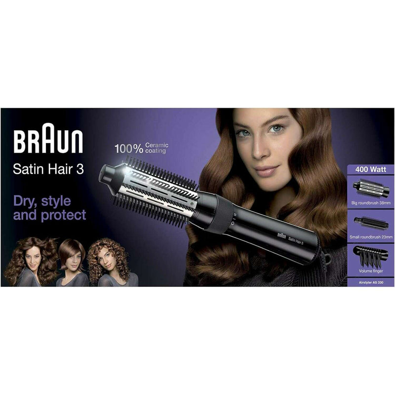 Satin Hair 3  AirStyler With Ceramic Protection Airbrushes Satin Hair 3  AirStyler With Ceramic Protection Satin Hair 3  AirStyler With Ceramic Protection Braun