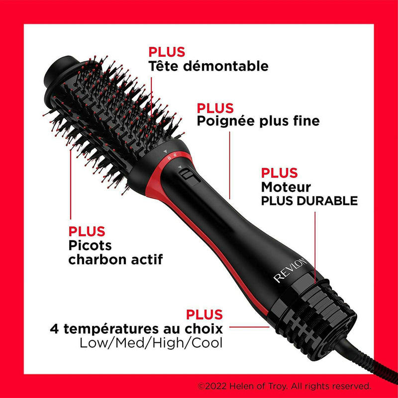 Salon One-Step Hair Dryer Volumizer Plus Airbrushes Salon One-Step Hair Dryer Volumizer Plus Salon One-Step Hair Dryer Volumizer Plus Revlon