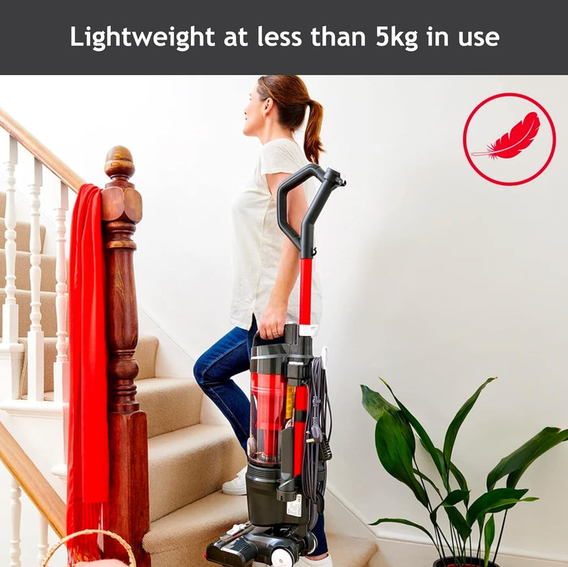 Upright Vacuum Cleaner, Red - Upright 300 Vacuum Cleaner Upright Vacuum Cleaner, Red - Upright 300 Upright Vacuum Cleaner, Red - Upright 300 Hoover