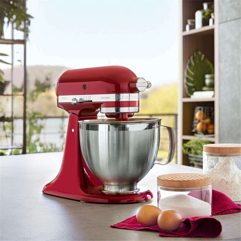 4.8 L Artisan Tilt-Head Stand Mixer - Empire Red Food Mixers & Blenders 4.8 L Artisan Tilt-Head Stand Mixer - Empire Red 4.8 L Artisan Tilt-Head Stand Mixer - Empire Red KitchenAid