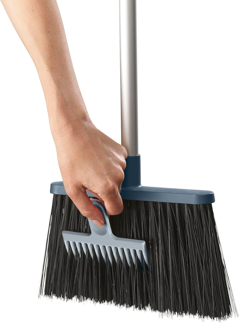 CleanStore Blue Wall-mounted Broom broom CleanStore Blue Wall-mounted Broom CleanStore Blue Wall-mounted Broom Joseph Joseph