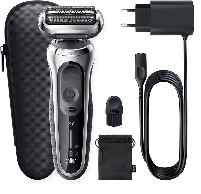 Series 7  Wet & Dry Shaver With Travel Case & 1 Attachment Grooming Kit Series 7  Wet & Dry Shaver With Travel Case & 1 Attachment Series 7  Wet & Dry Shaver With Travel Case & 1 Attachment Braun