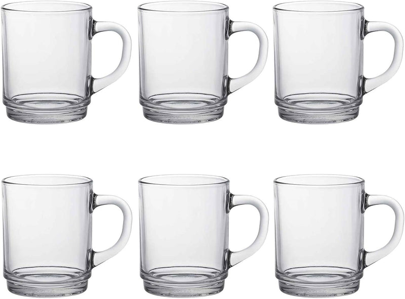 Versailles Mugs Set of  6 - 26 cl Glass cups Versailles Mugs Set of  6 - 26 cl Versailles Mugs Set of  6 - 26 cl Duralex