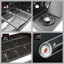 Rexon Cook 3.1 Gas BBQ - Black Outdoor Barbque Rexon Cook 3.1 Gas BBQ - Black Rexon Cook 3.1 Gas BBQ - Black Landmann