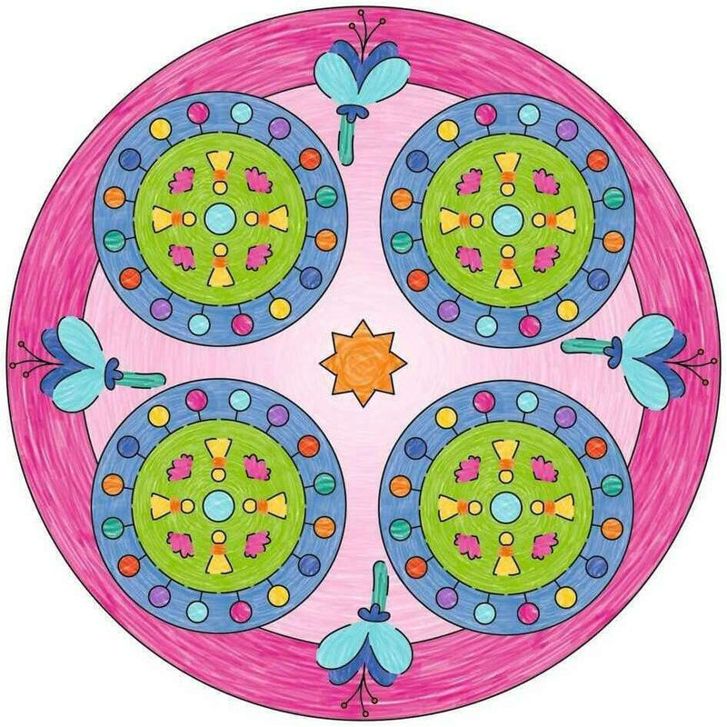 Artistic Activities - Mandala - Noon - Lama Art & Crafts Artistic Activities - Mandala - Noon - Lama Artistic Activities - Mandala - Noon - Lama Ravensburger