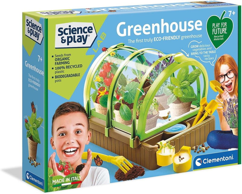 Science Greenhouse for Children- Ages 7 Years Toys Science Greenhouse for Children- Ages 7 Years Science Greenhouse for Children- Ages 7 Years CLEMENTONI