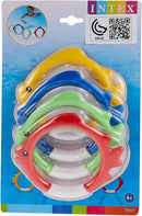Underwater Fish Rings (Pack of 4) Kids Inflatables Underwater Fish Rings (Pack of 4) Underwater Fish Rings (Pack of 4) Intex