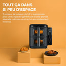 S-Fry Duo Stack Air Fryer - 11L 2800W Outlet S-Fry Duo Stack Air Fryer - 11L 2800W S-Fry Duo Stack Air Fryer - 11L 2800W SEVERIN