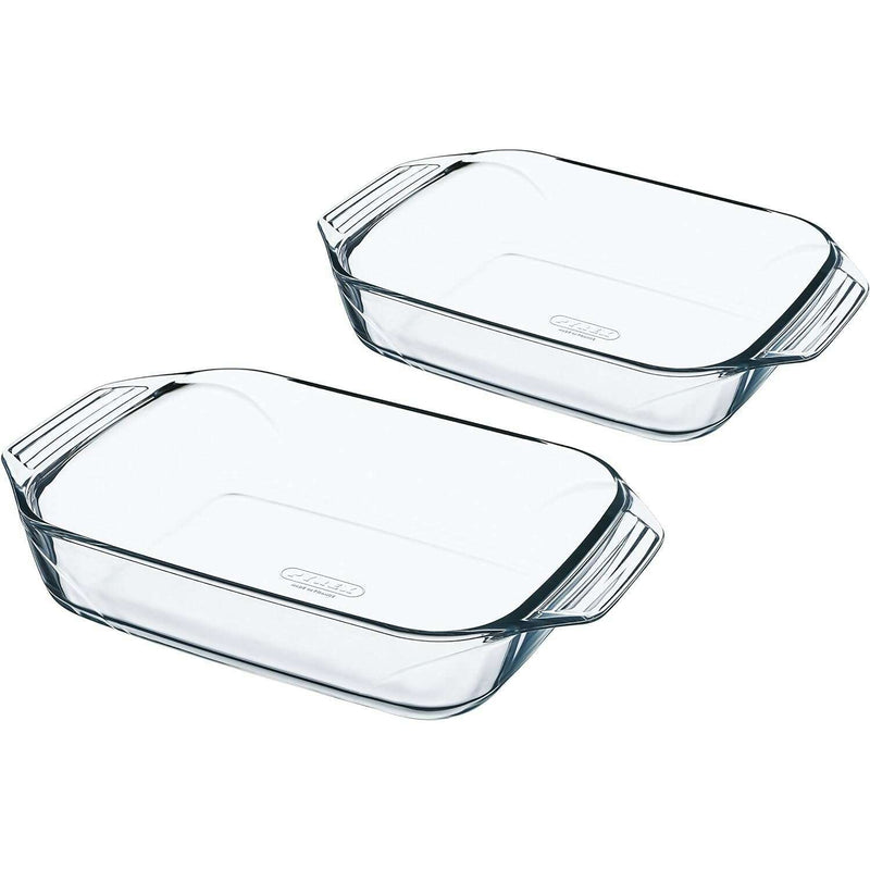 Set of 2, Irresistible Oven Dishes - Rectangular Oven Dishes Set of 2, Irresistible Oven Dishes - Rectangular Set of 2, Irresistible Oven Dishes - Rectangular Pyrex