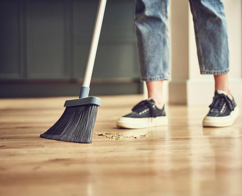 CleanStore Blue Wall-mounted Broom broom CleanStore Blue Wall-mounted Broom CleanStore Blue Wall-mounted Broom Joseph Joseph