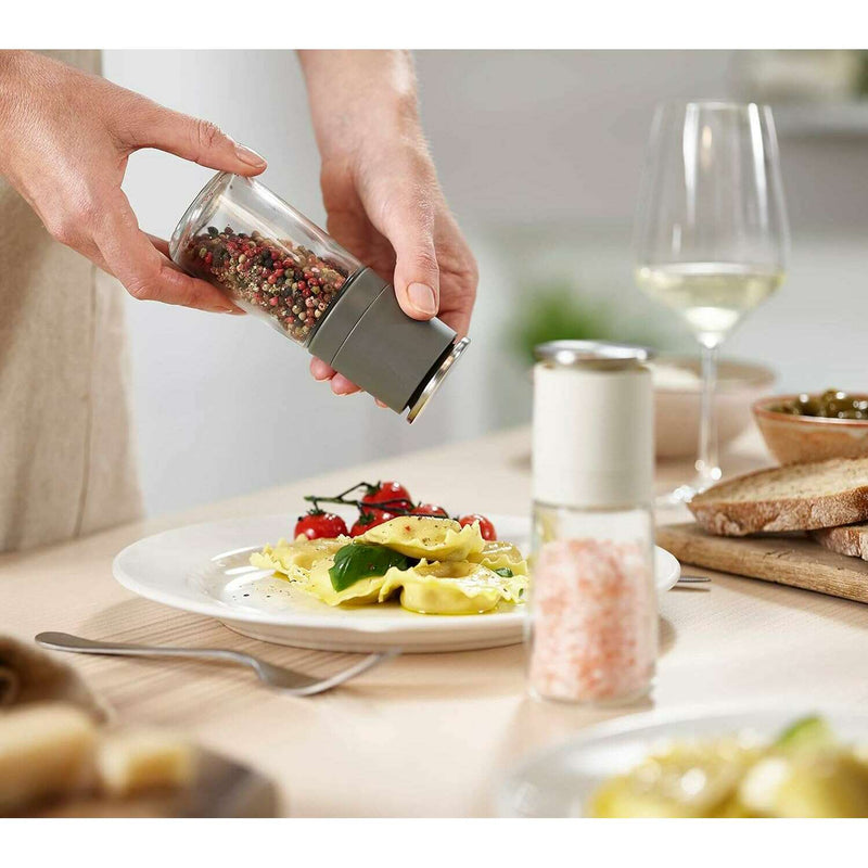 Salt and Pepper Grinder Set - Black/Grey Salt & Pepper Shakers Salt and Pepper Grinder Set - Black/Grey Salt and Pepper Grinder Set - Black/Grey Joseph Joseph