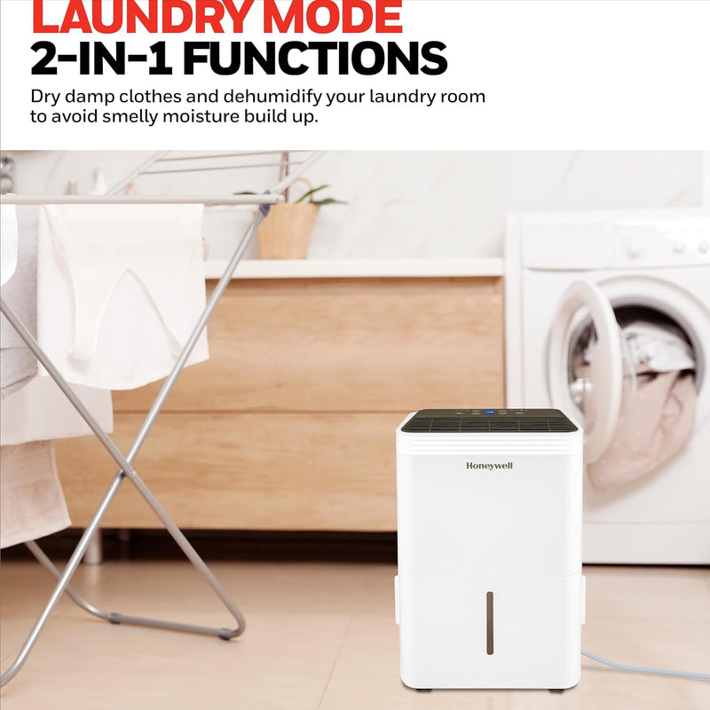 2L/Day Dehumidifier With Digital Display Dehumidifiers 2L/Day Dehumidifier With Digital Display 2L/Day Dehumidifier With Digital Display Honeywell