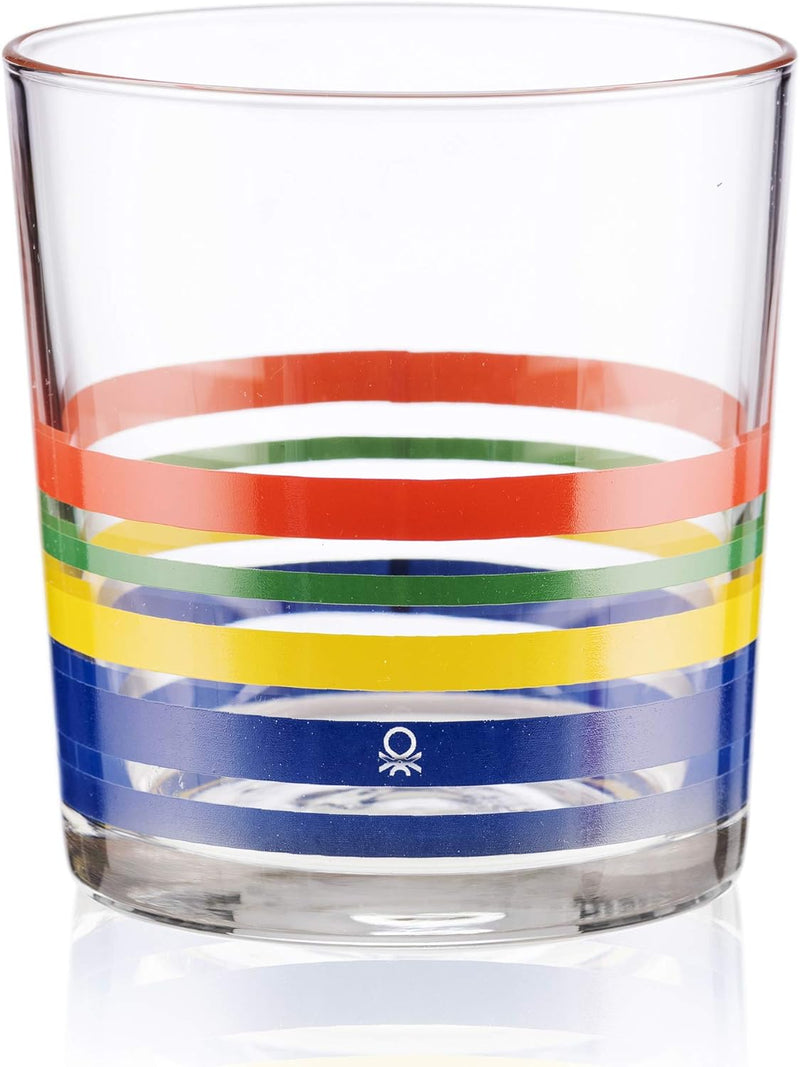 Rainbow Collection, Set of 4 Drinking Cups Glass cups Rainbow Collection, Set of 4 Drinking Cups Rainbow Collection, Set of 4 Drinking Cups United Colors of Benetton