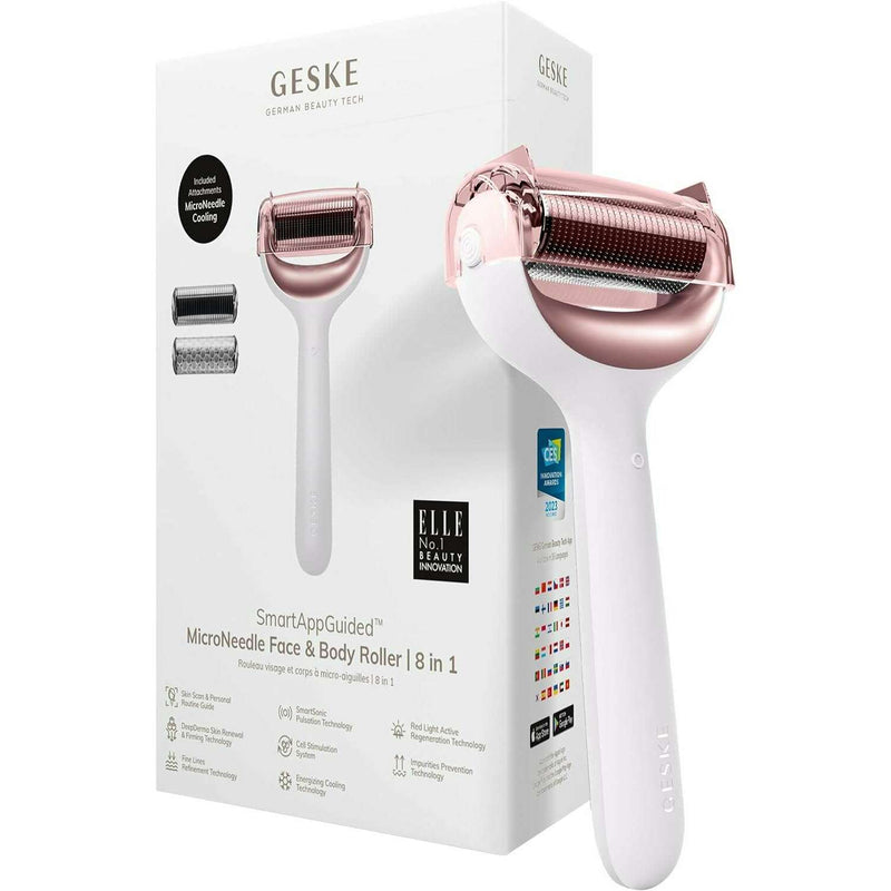 SmartAppGuided™ MicroNeedle Face & Body Roller | 8 in 1 Skin Cleansing Brushes & Systems SmartAppGuided™ MicroNeedle Face & Body Roller | 8 in 1 SmartAppGuided™ MicroNeedle Face & Body Roller | 8 in 1 Geske