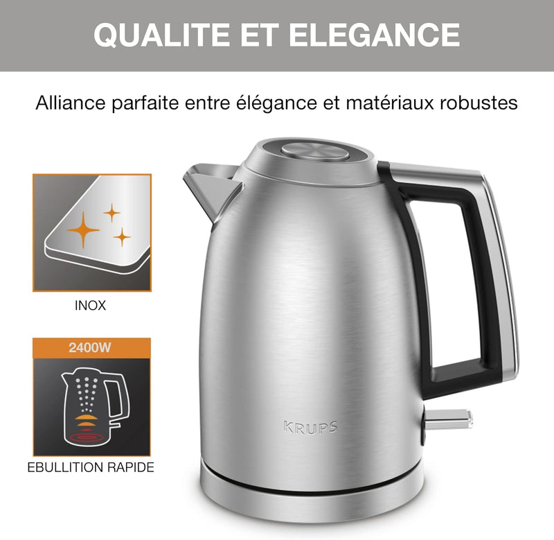 Stainless Steel Cordless Electric Kettle Kettles Stainless Steel Cordless Electric Kettle Stainless Steel Cordless Electric Kettle Krups