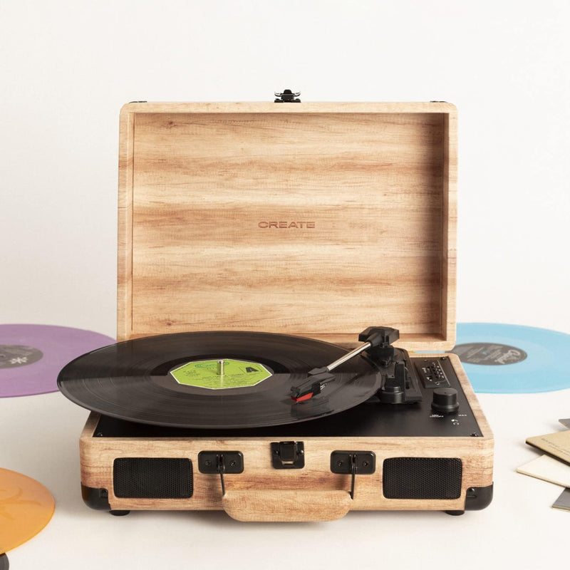 Record Player, Wood - Bluetooth USB, SD, MicroSD, and MP3 outlet Record Player, Wood - Bluetooth USB, SD, MicroSD, and MP3 Record Player, Wood - Bluetooth USB, SD, MicroSD, and MP3 CREATE