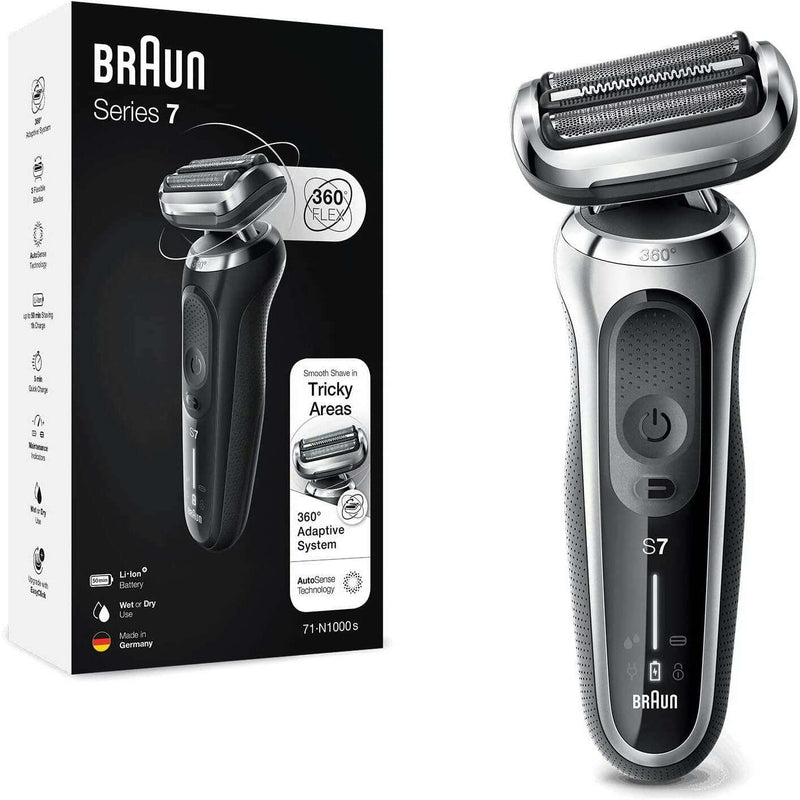 Series 7  Wet & Dry Shaver With Travel Case & 1 Attachment Grooming Kit Series 7  Wet & Dry Shaver With Travel Case & 1 Attachment Series 7  Wet & Dry Shaver With Travel Case & 1 Attachment Braun