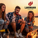 2 in 1 Outdoor Fire Basket & Grill Industrial Design Outdoor Barbque 2 in 1 Outdoor Fire Basket & Grill Industrial Design 2 in 1 Outdoor Fire Basket & Grill Industrial Design Landmann