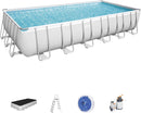 Power Steel Rectangular Pool Set, 732 x 366 x 132 cm  Power Steel Rectangular Pool Set, 732 x 366 x 132 cm Power Steel Rectangular Pool Set, 732 x 366 x 132 cm The German Outlet