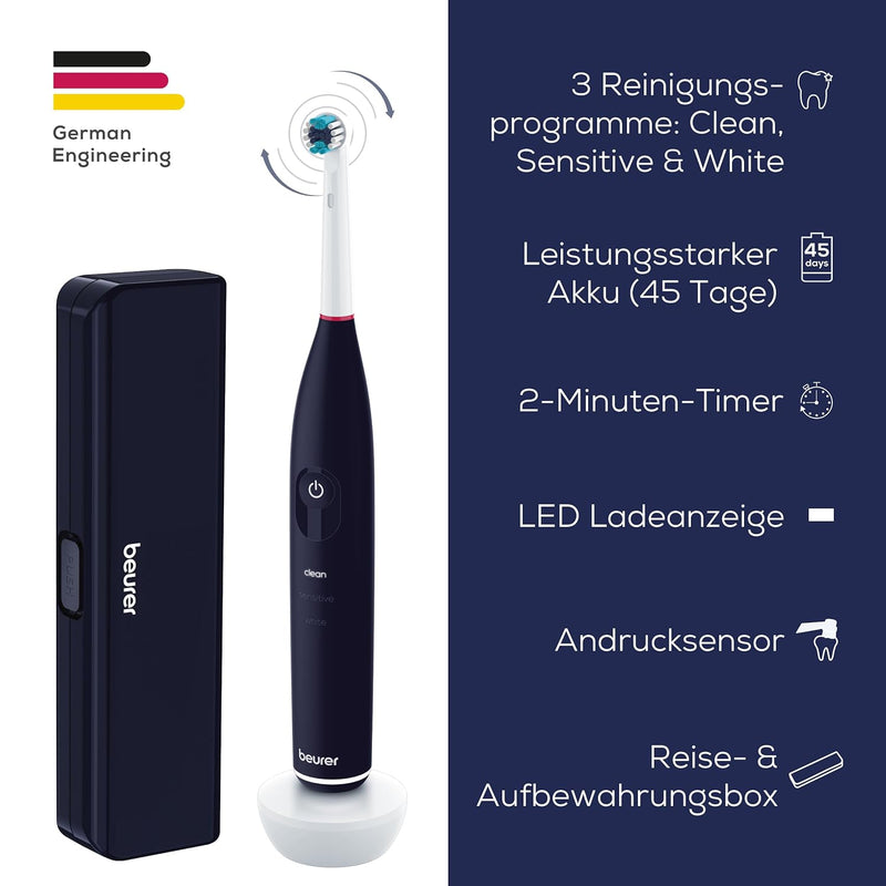 Electric Toothbrush With Pressure sensor Dental Care Electric Toothbrush With Pressure sensor Electric Toothbrush With Pressure sensor Beurer