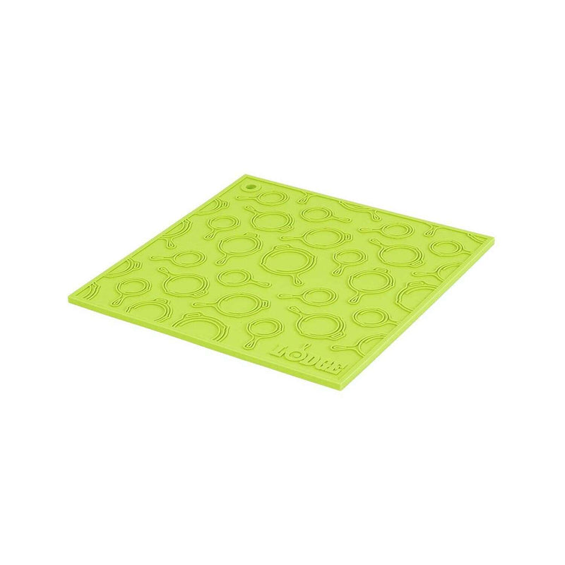 18cm Square Silicone Trivet With Skillet Pattern Cast Iron 18cm Square Silicone Trivet With Skillet Pattern 18cm Square Silicone Trivet With Skillet Pattern Lodge