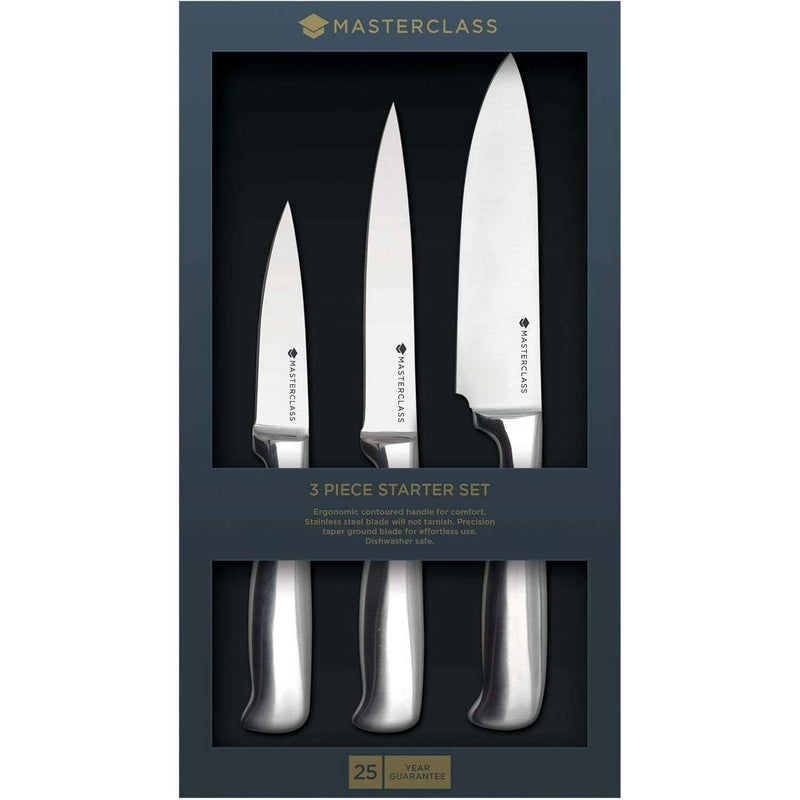 MasterClass Acero 3 Pieces Set knives set MasterClass Acero 3 Pieces Set MasterClass Acero 3 Pieces Set KitchenCraft