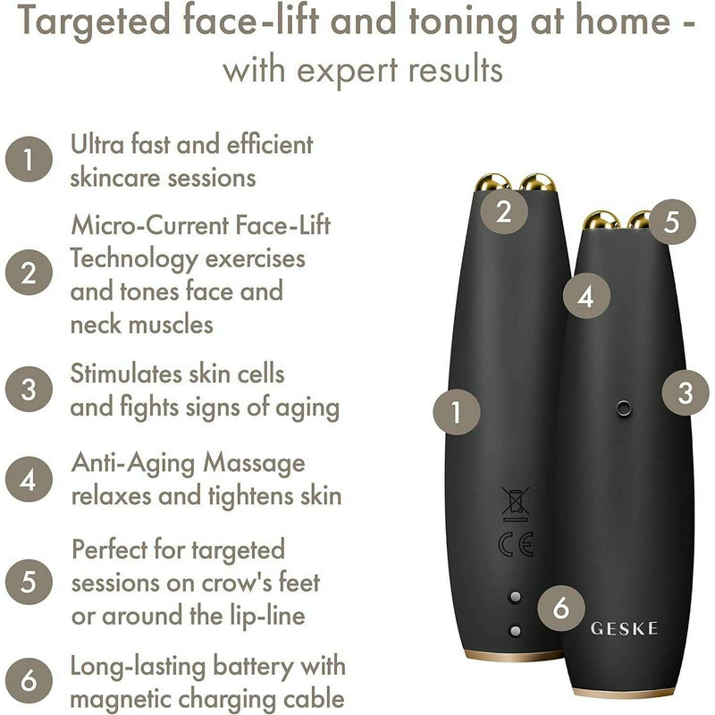 SmartAppGuided™ MicroCurrent Face-Lift Pen | 6 in 1 Skin Cleansing Brushes & Systems SmartAppGuided™ MicroCurrent Face-Lift Pen | 6 in 1 SmartAppGuided™ MicroCurrent Face-Lift Pen | 6 in 1 Geske