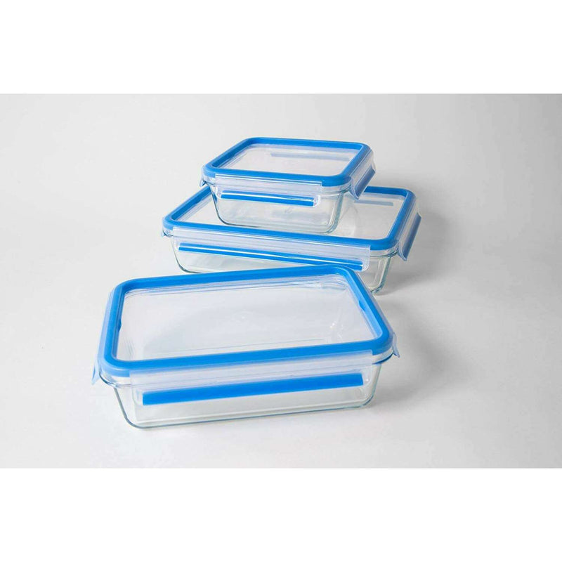 Glass Food Containers-3 Pieces outlet Glass Food Containers-3 Pieces Glass Food Containers-3 Pieces Zyliss