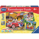 3x 49 Pieces Puzzle, Mickey Mouse Clubhouse puzzle Kids 3x 49 Pieces Puzzle, Mickey Mouse Clubhouse 3x 49 Pieces Puzzle, Mickey Mouse Clubhouse Ravensburger