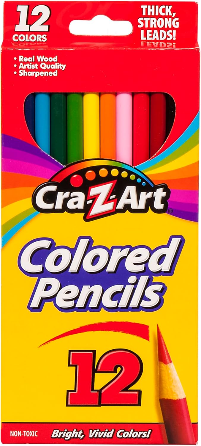 2ct Colored Pencils Art & Crafts 2ct Colored Pencils 2ct Colored Pencils crazart