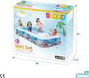 Tropical Inflatable Pool-  305x183x56cm Kids Inflatables Tropical Inflatable Pool-  305x183x56cm Tropical Inflatable Pool-  305x183x56cm Intex