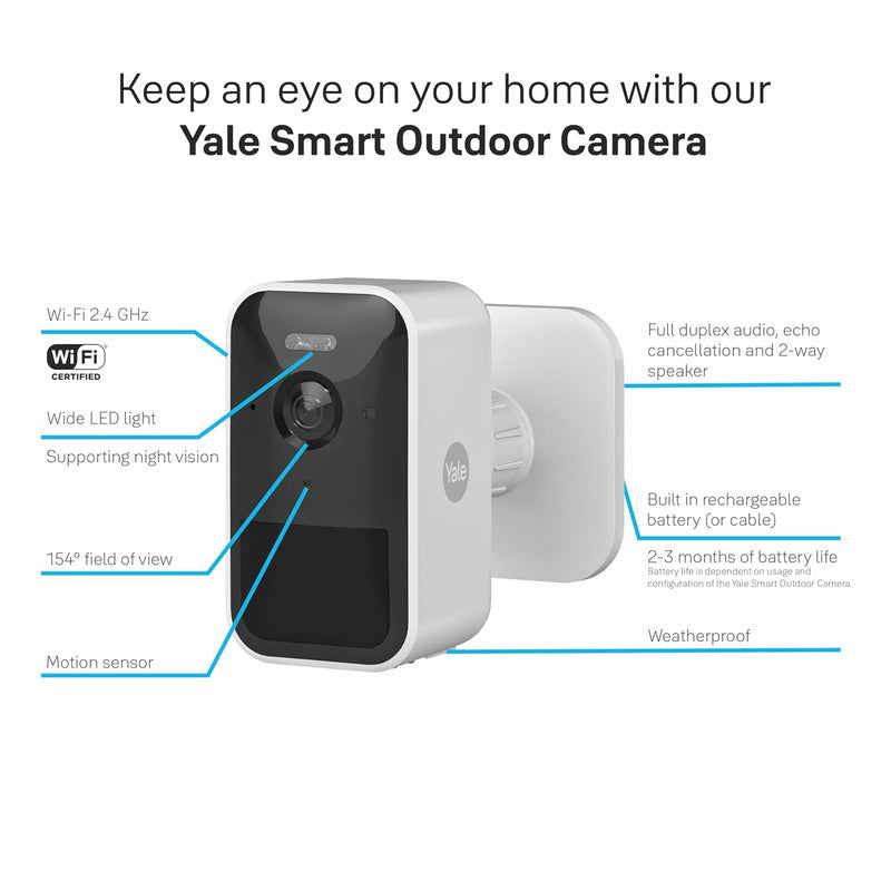 Smart Outdoor Camera 1080p FHD