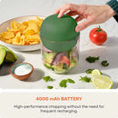 Cordless Chopper, Choppi 500ml chopper Cordless Chopper, Choppi 500ml Cordless Chopper, Choppi 500ml Nutricook