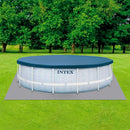 Prisma Frame Chevron Round Pool with Filter Pump home pool Prisma Frame Chevron Round Pool with Filter Pump Prisma Frame Chevron Round Pool with Filter Pump Intex
