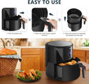 7L Large Air Fryer, 1800W + Digital Touch Screen Outlet 7L Large Air Fryer, 1800W + Digital Touch Screen 7L Large Air Fryer, 1800W + Digital Touch Screen LLIVEKIT