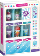 Lip Gloss Dispenser &  Nail Polish with Stickers Kit for Girls kids cosmetics Lip Gloss Dispenser &  Nail Polish with Stickers Kit for Girls Lip Gloss Dispenser &  Nail Polish with Stickers Kit for Girls MAKE IT REAL