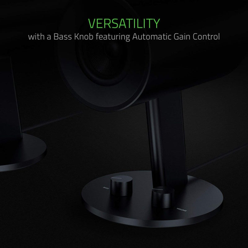 Nommo – Full Range 2.0 PC Gaming Speakers Gaming Nommo – Full Range 2.0 PC Gaming Speakers Nommo – Full Range 2.0 PC Gaming Speakers Razer