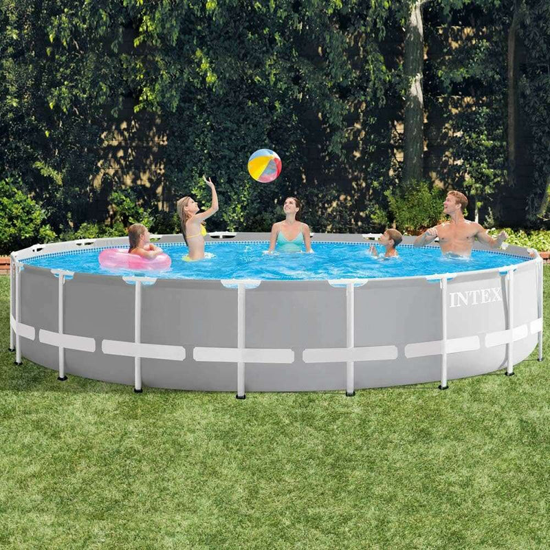 Prism Frame Pool Set D 5.49 X 1.22M home pool Prism Frame Pool Set D 5.49 X 1.22M Prism Frame Pool Set D 5.49 X 1.22M Intex