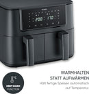 Black Line "Dual" Air Fryer 8L 2850W Outlet Black Line "Dual" Air Fryer 8L 2850W Black Line "Dual" Air Fryer 8L 2850W SEVERIN