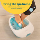 Luxury Foot Spa + Heater Foot Care Luxury Foot Spa + Heater Luxury Foot Spa + Heater HoMedics