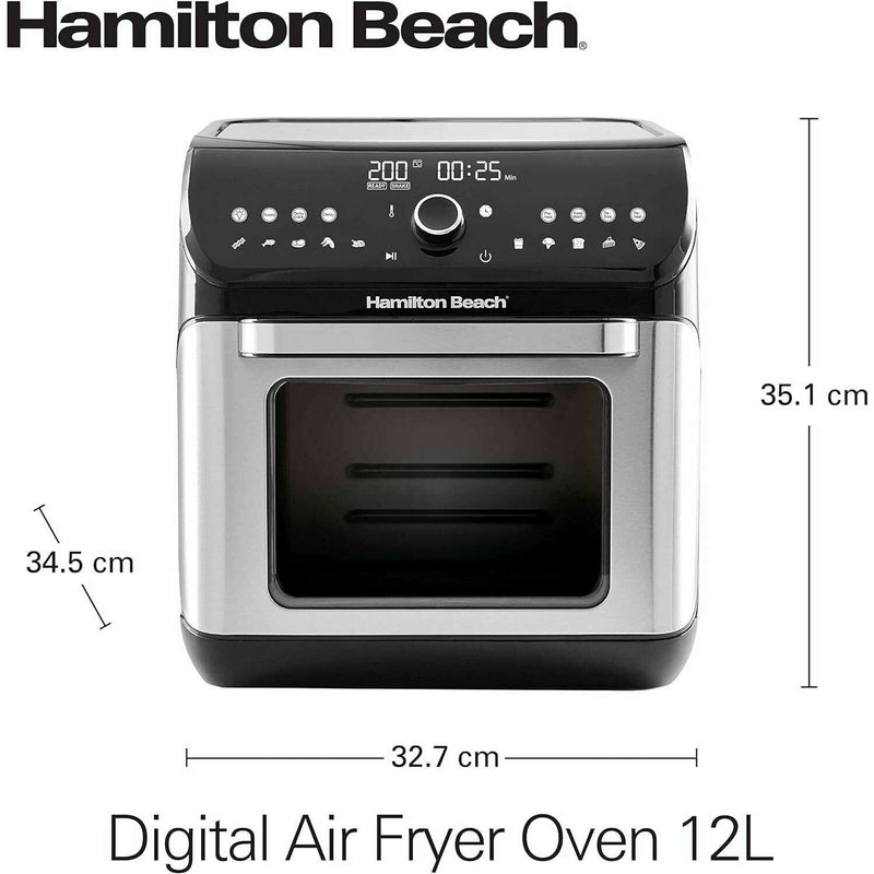 12L Digital Air Fryer Oven,  16 Cooking Modes Ovens 12L Digital Air Fryer Oven,  16 Cooking Modes 12L Digital Air Fryer Oven,  16 Cooking Modes Hamilton Beach