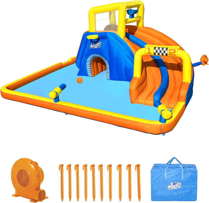 Super Speedway Mega Water Park 551x502x265cm  Super Speedway Mega Water Park 551x502x265cm Super Speedway Mega Water Park 551x502x265cm The German Outlet