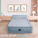 Double Inflatable Mattress Headboard (152 x 236 x 46 cm) Air Bed Double Inflatable Mattress Headboard (152 x 236 x 46 cm) Double Inflatable Mattress Headboard (152 x 236 x 46 cm) Intex