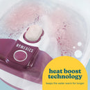 Bubble Mate Foot Spa + Keep Warm Technology Massage & Relaxation Bubble Mate Foot Spa + Keep Warm Technology Bubble Mate Foot Spa + Keep Warm Technology HoMedics